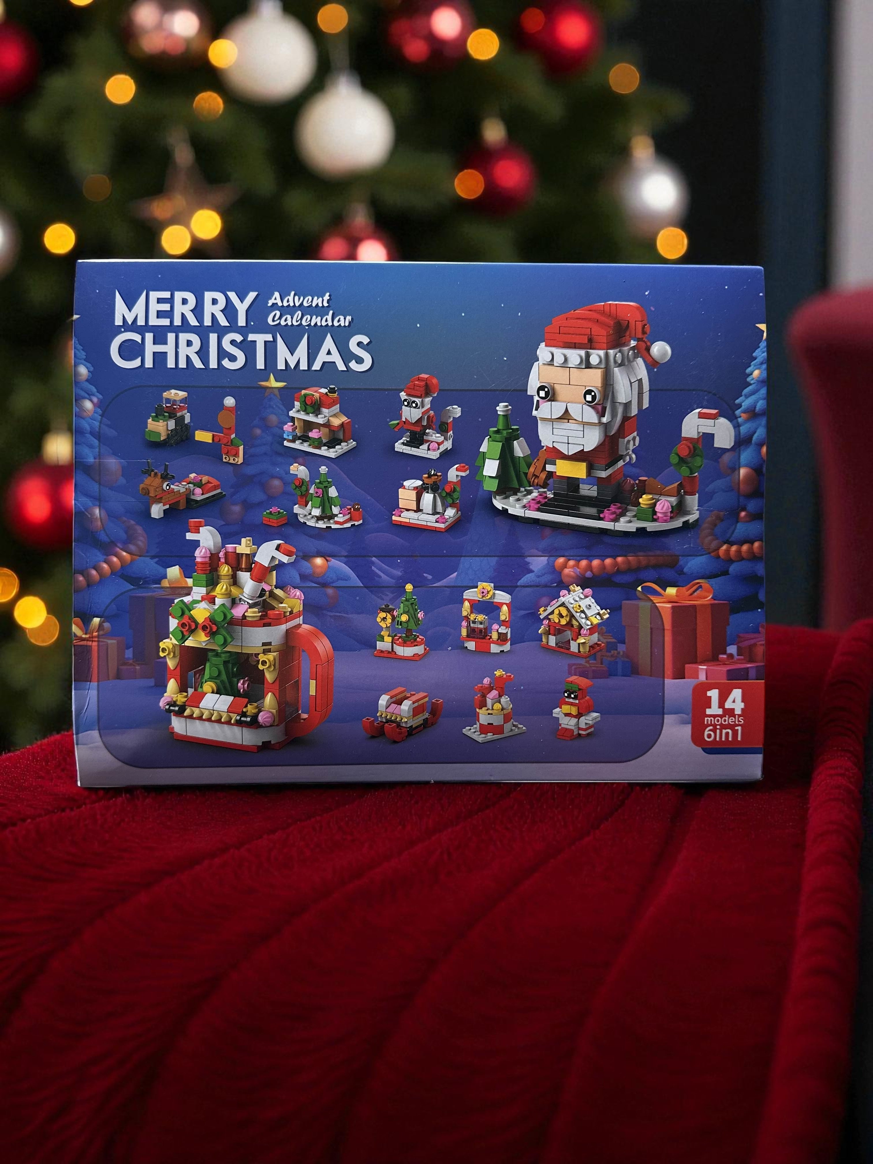 Kalendarz Adwentowy Klocki